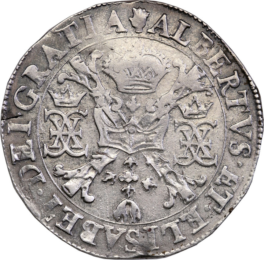 Niderlandy, Brabant. Albert i Elżbieta (1598-1621). Patagon bez daty, Antwerpia